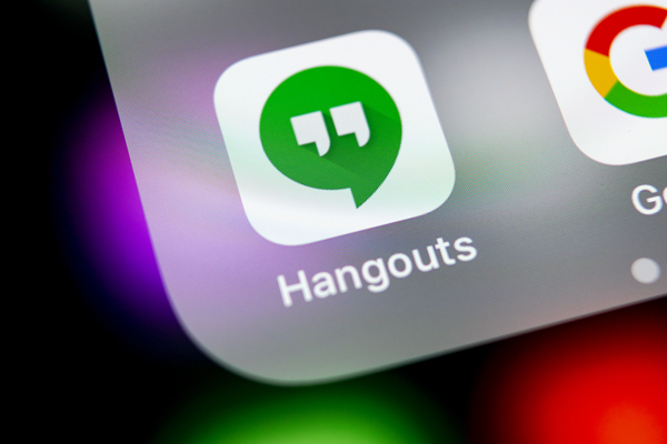 Using hangouts