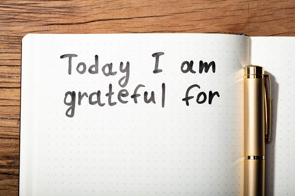 Gratitude journal