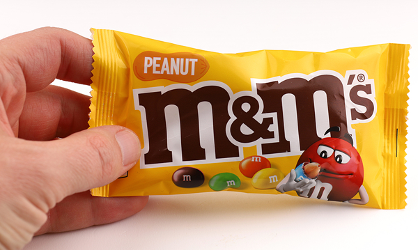 M&Ms mascot example